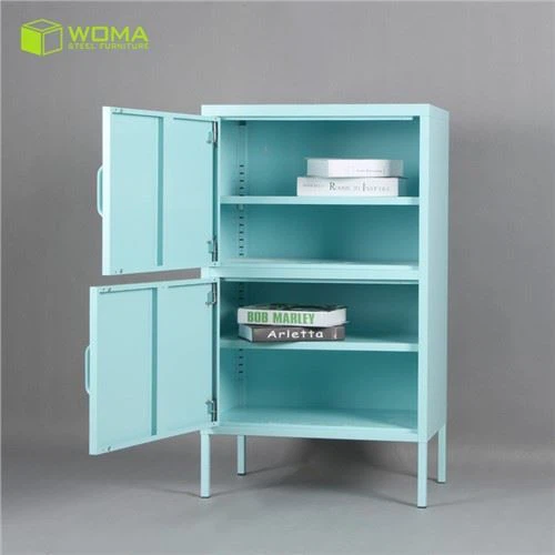 スチールベッドサイドテーブル